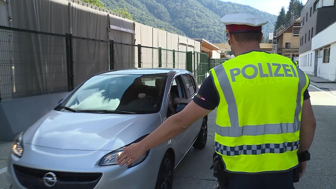 20.08.23 Controlli di polizia confine austriaco Coccau