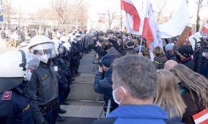 21.03.07 Vienna, manifestazione anti Covid