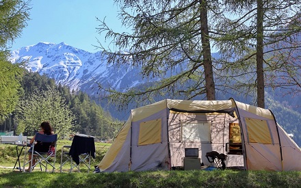 22.04.27 Ötztal, camping Kuprian in Tirol